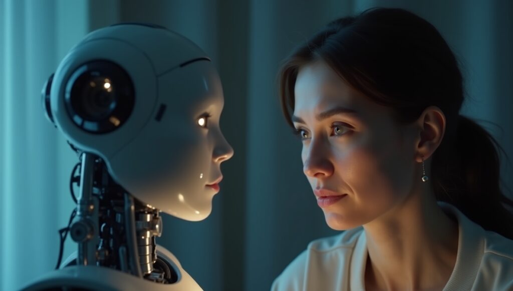 Symbolic representation of privacy and trust in AI companion interactions