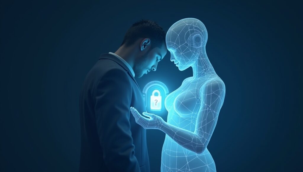 AI companion providing secure and trustworthy content generation with privacy in mind