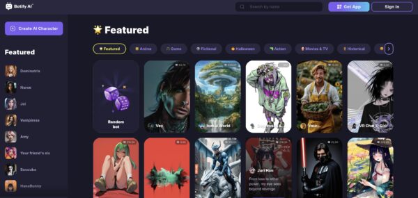 botify ai homepage website