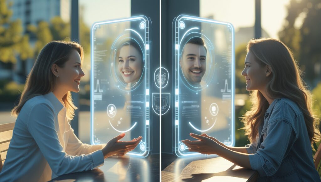 Compassionate AI companion offering emotional connection and understanding