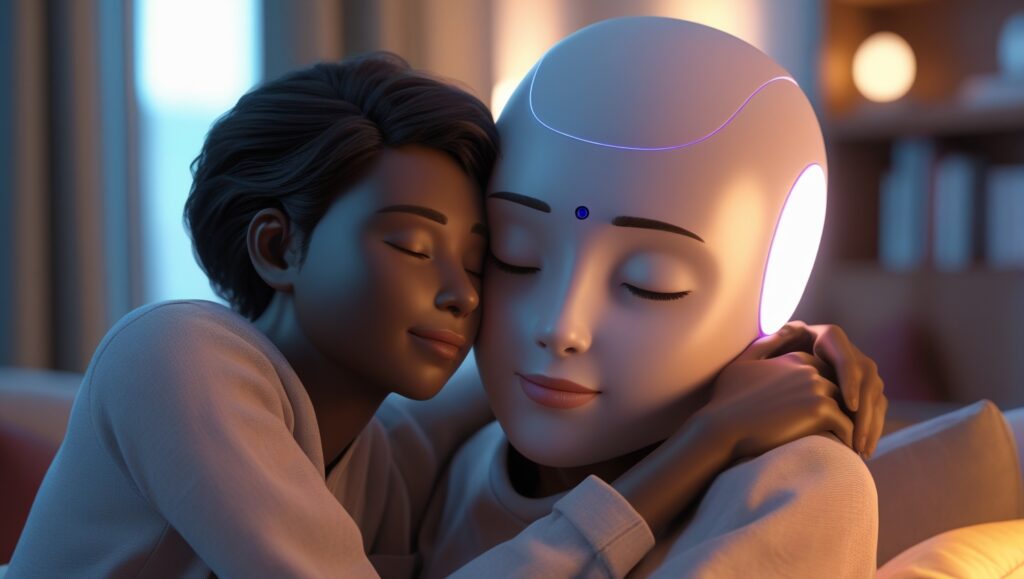 Compassionate AI companion providing emotional support and understanding