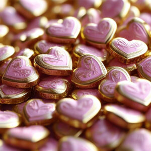 tokens in pink