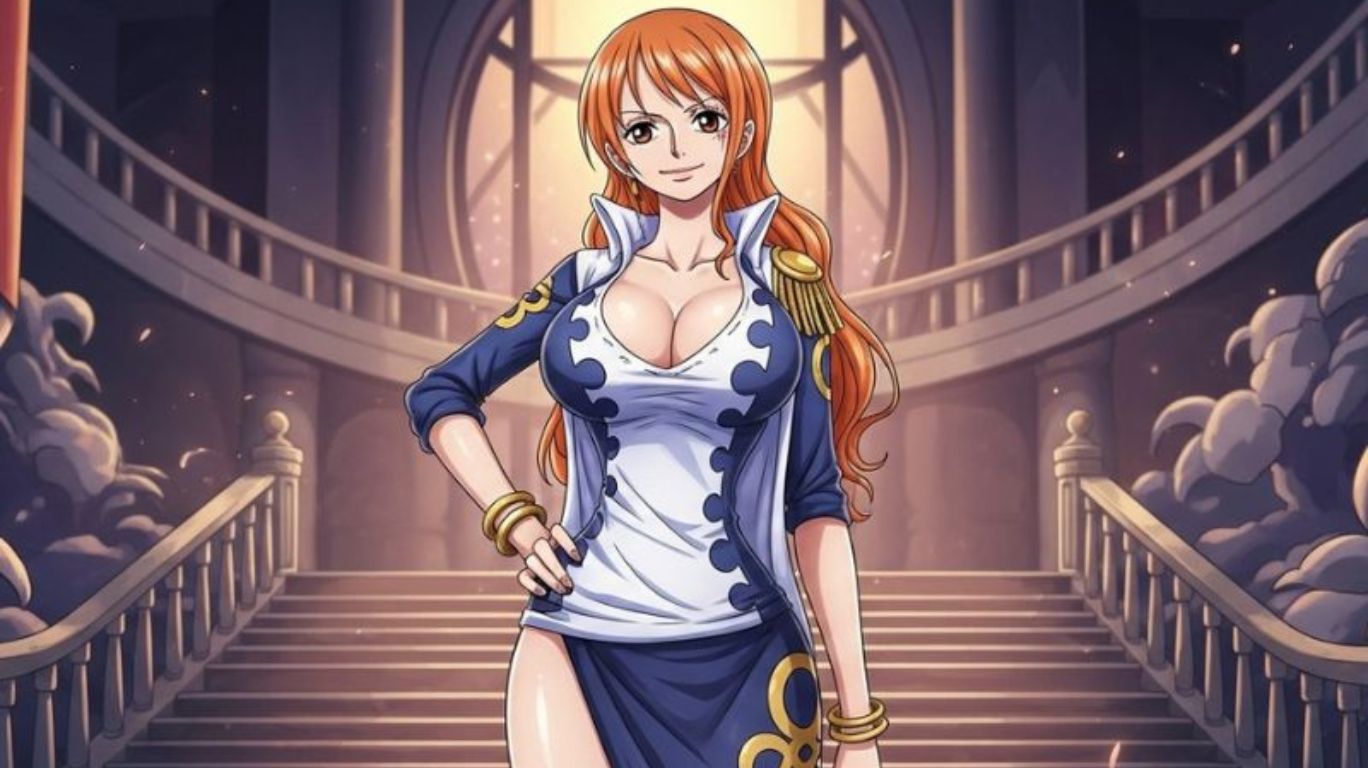 Nami NSFW artwork showcasing the iconic One Piece character’s blend of strength, style, and adult-themed fan expression.