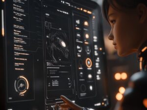 User customizing settings in an NSFW AI generator interface to create adult-themed digital images.