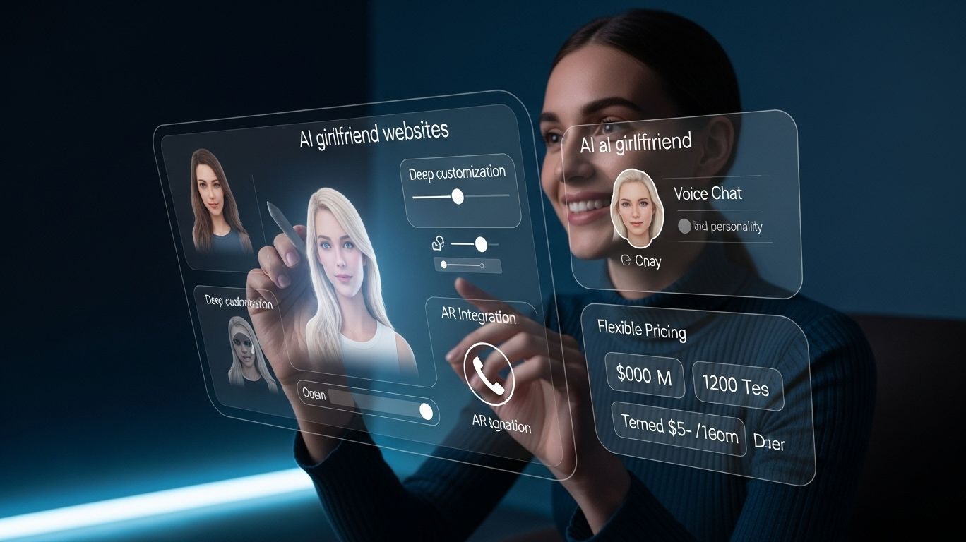 Explore the notable features of top AI girlfriend websites in 2025. From deep customization to voice chats, AR, and flexible pricing—find the perfect virtual companion.