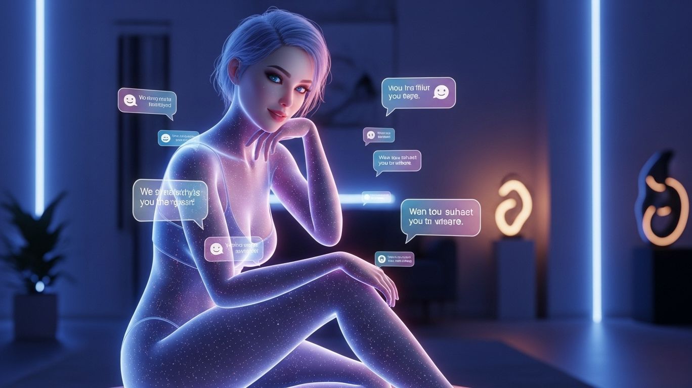 Chat with Sexy AI – virtual companion offering privacy, emotional support, fantasy exploration, and creative storytelling in a safe digital space