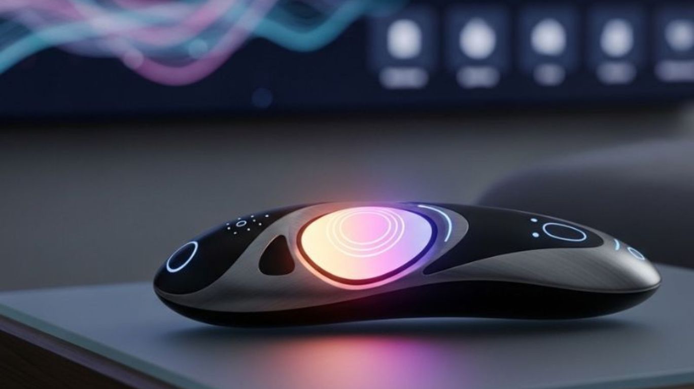 AI sex toy showcasing the future of intimacy with smart syncing and adaptive real-time feedback.