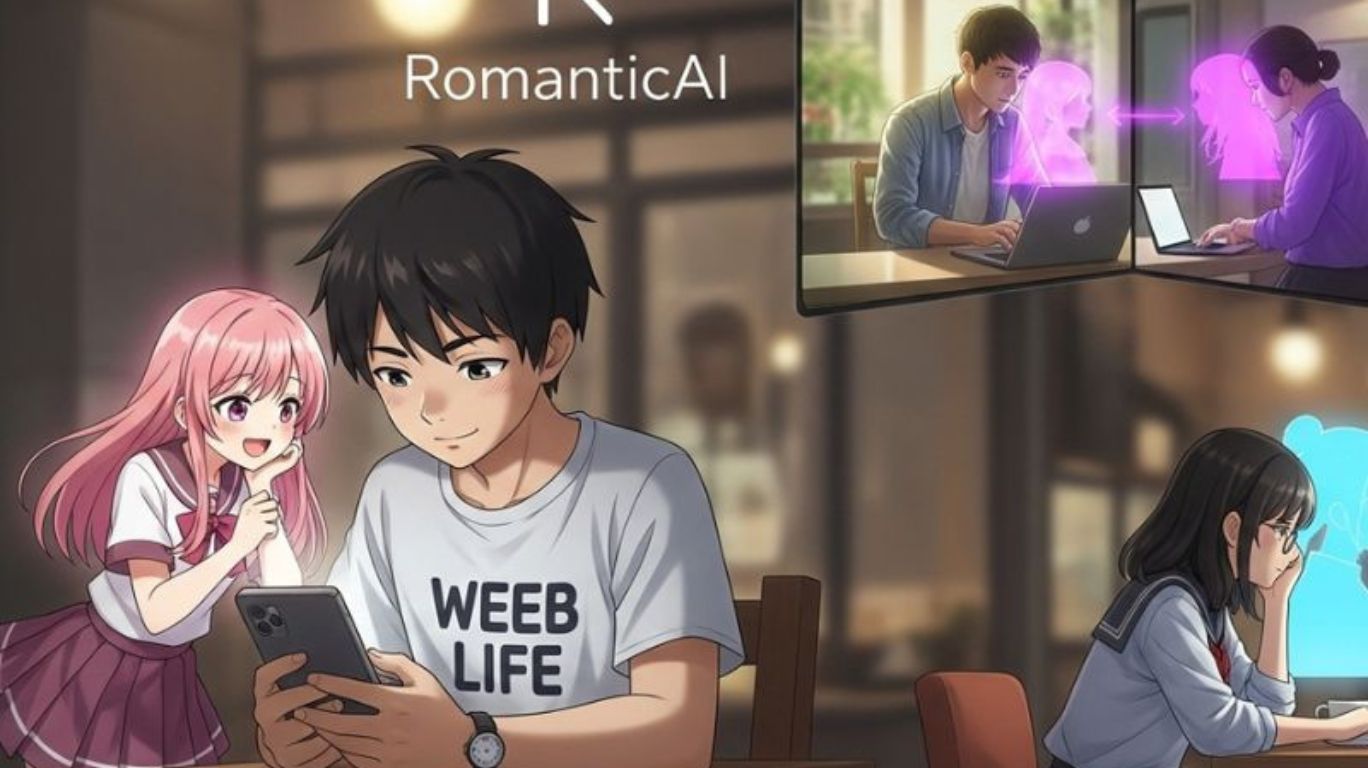 RomanticAI best for singles, anime lovers, shy users, long-distance partners, and adults seeking fantasy or emotional connection