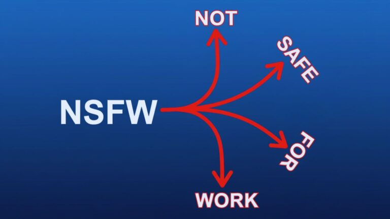 nsfw - not safe for work featured image