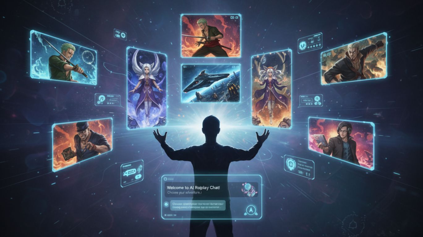 ai roleplay chat unlocking infinite stories, creative worlds, and immersive AI-powered adventures