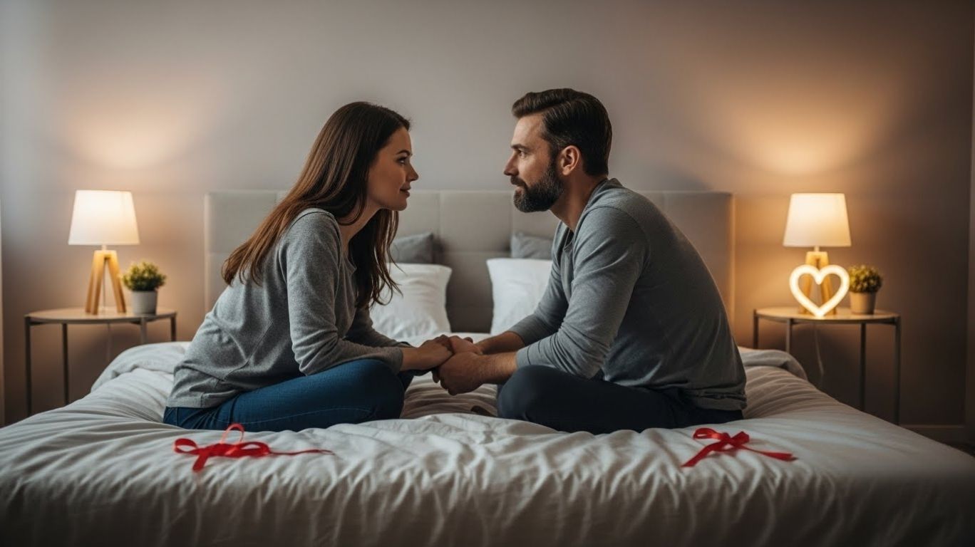 cnc meaning relationship illustrated through a respectful image of two consenting adults showing trust, communication, and boundaries in a healthy consensual non-consent dynamic