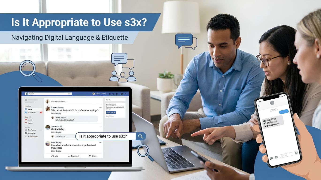 Is it appropriate to use s3x? Educational blog image showing the keyword s3x in digital conversations, social media discussions, and online communication contexts, highlighting audience awareness, responsible language use, and modern internet culture.