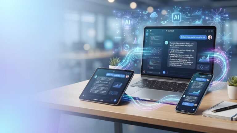 AI bot chat powered by advanced large language models helping users communicate, learn, and complete everyday digital tasks through intelligent conversational AI.